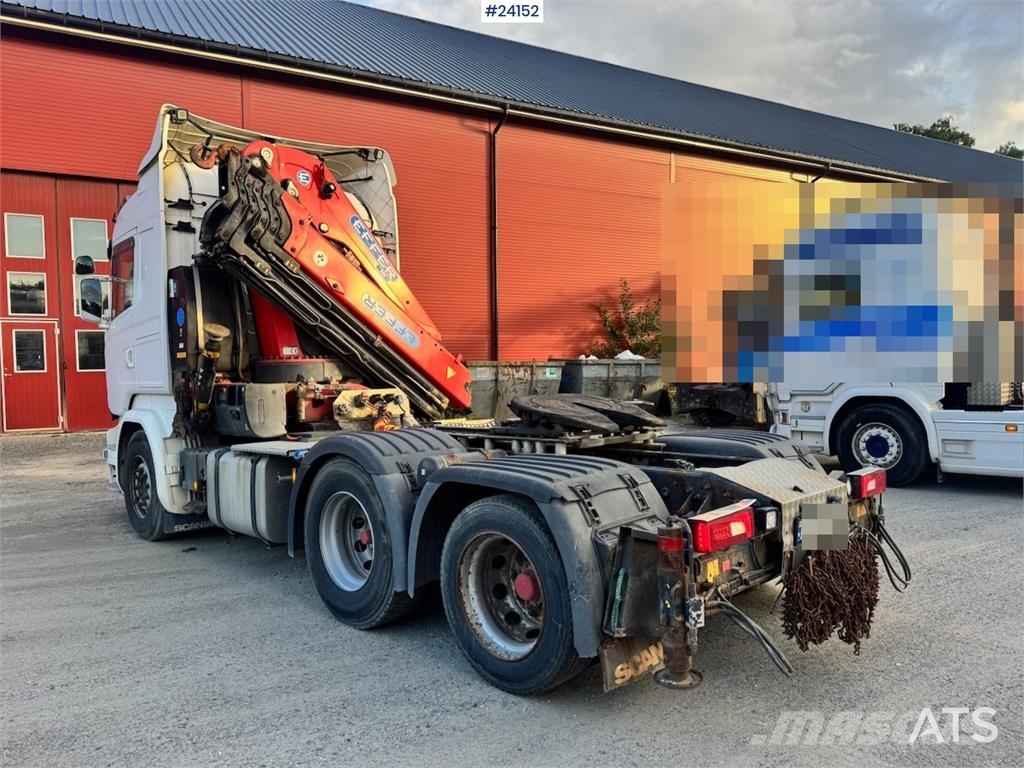 Scania R580 6x2 Crane Tractor with 30 tm Effer Crane WATC Camiones grúa