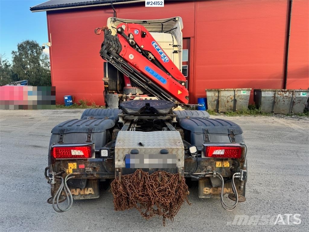 Scania R580 6x2 Crane Tractor with 30 tm Effer Crane WATC Camiones grúa