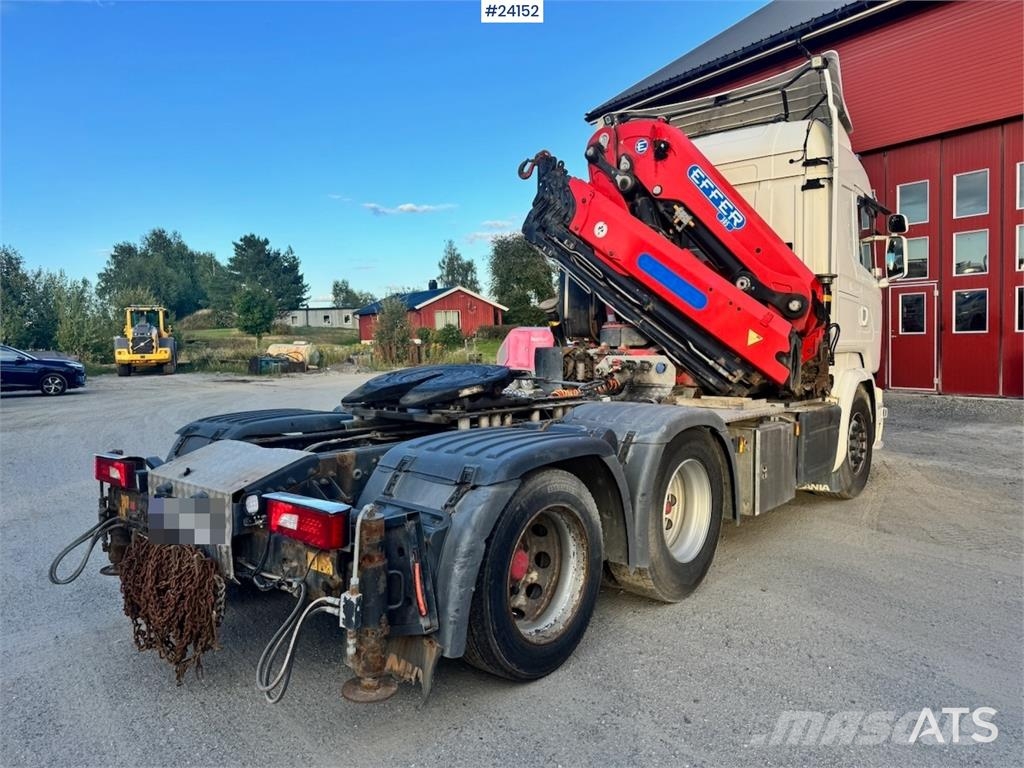 Scania R580 6x2 Crane Tractor with 30 tm Effer Crane WATC Camiones grúa