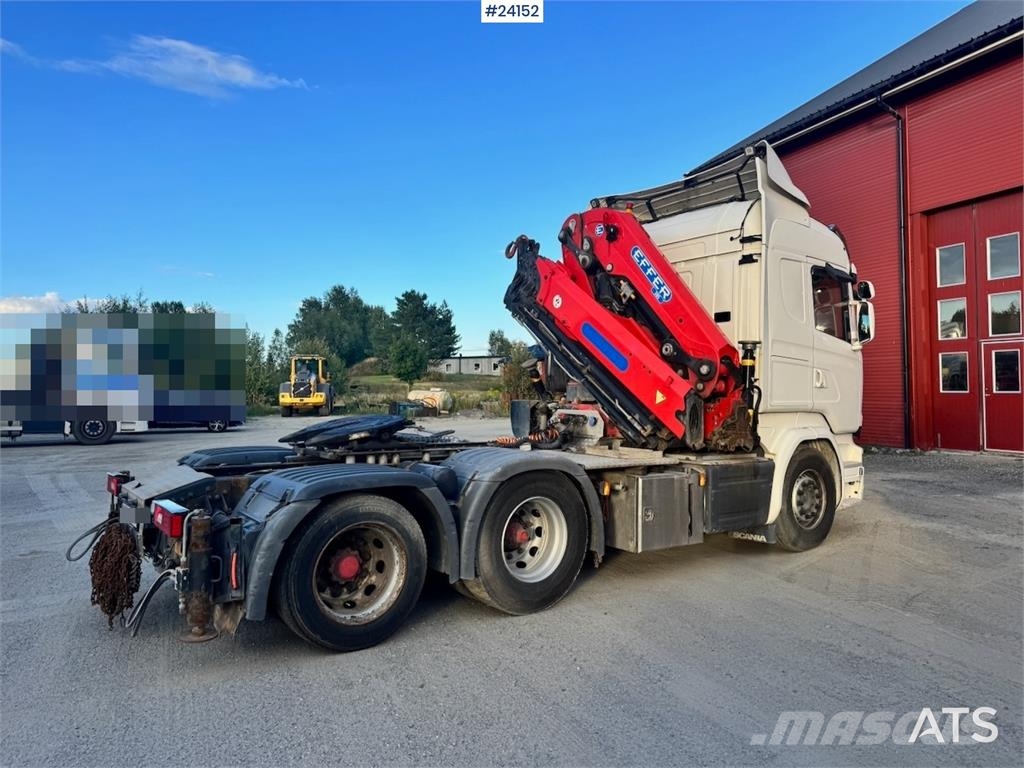 Scania R580 6x2 Crane Tractor with 30 tm Effer Crane WATC Camiones grúa