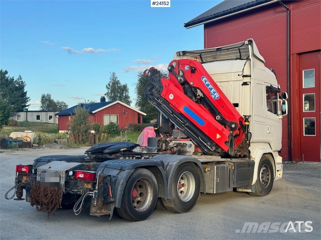 Scania R580 6x2 Crane Tractor with 30 tm Effer Crane WATC Camiones grúa