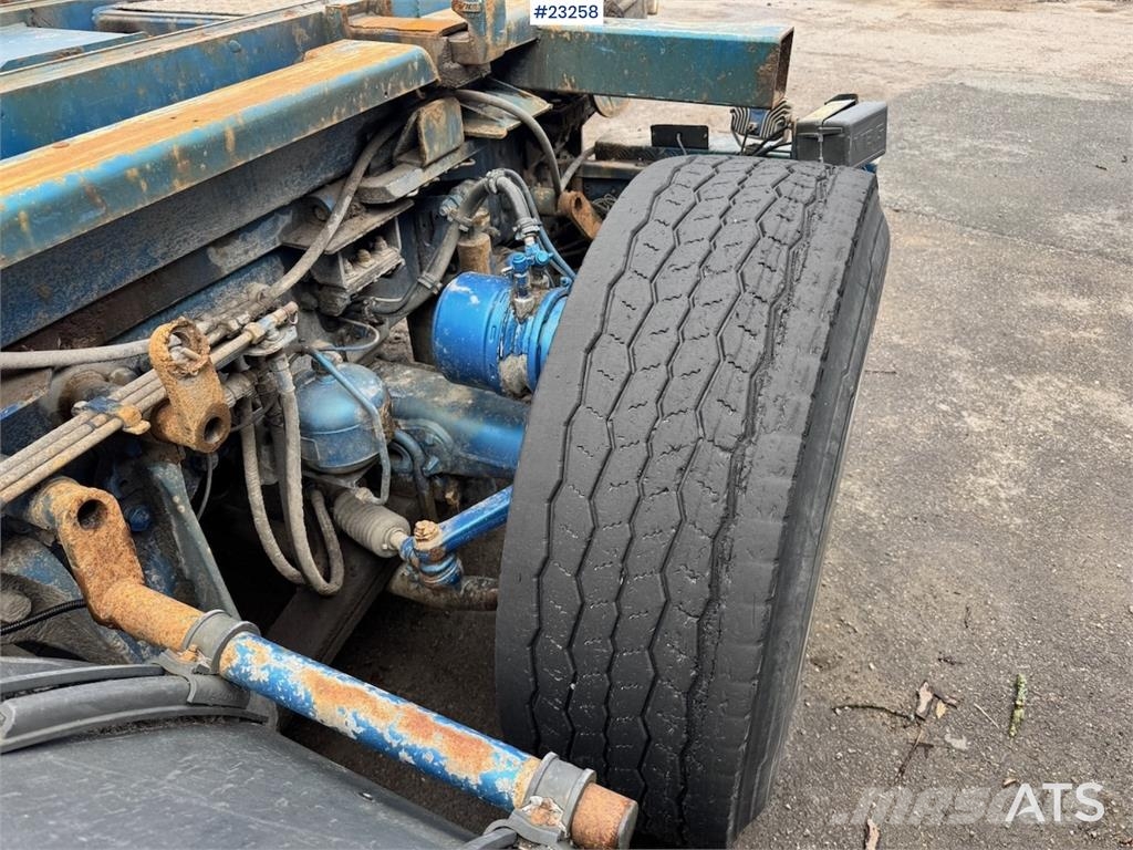 Scania R580 6x2 hook lift truck with JOAB body Repair obj 吊鉤式起重車