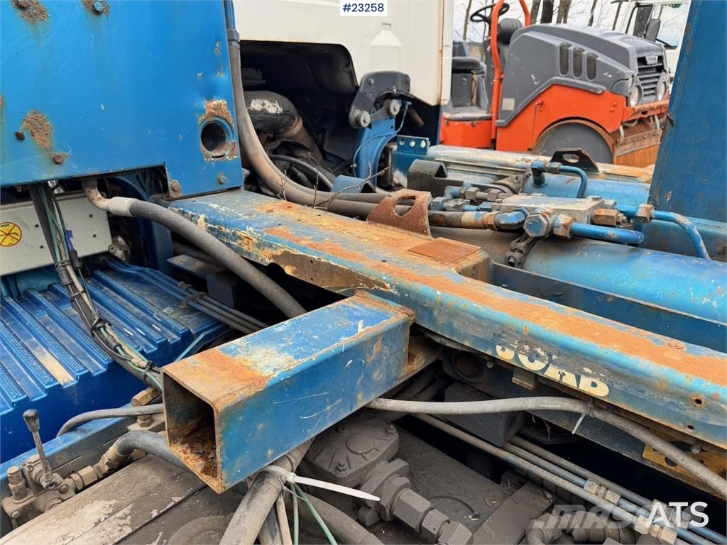 Scania R580 6x2 hook lift truck with JOAB body Repair obj 吊鉤式起重車