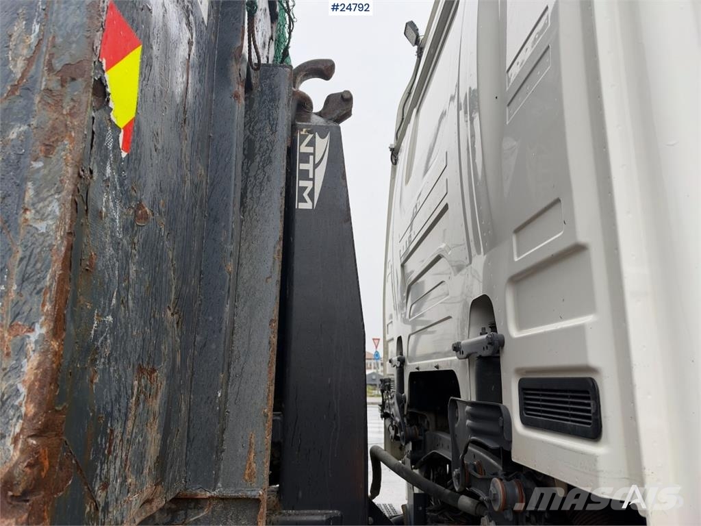 Scania R580 6x2 Hookloader – NTM bodywork شاحنات الرافعات الخطافية