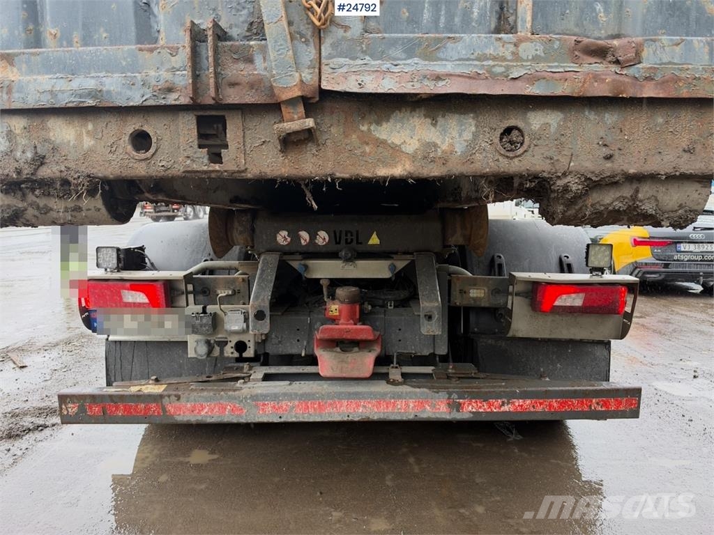 Scania R580 6x2 Hookloader – NTM bodywork شاحنات الرافعات الخطافية