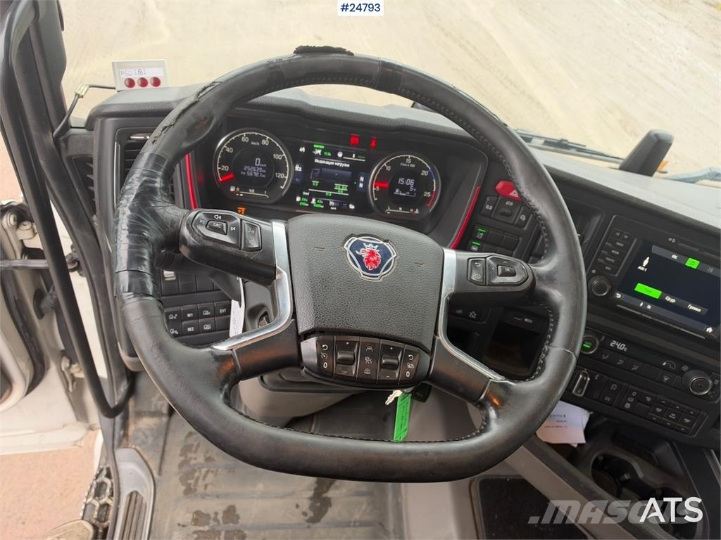 Scania R580 6x2 Hookloader – NTM bodywork Camion con gancio di sollevamento