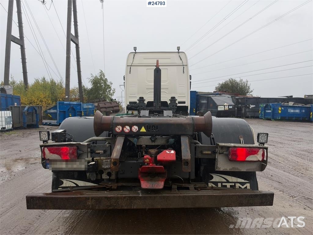 Scania R580 6x2 Hookloader – NTM bodywork アームロール