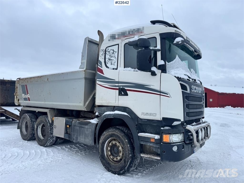 Scania R580 6x4 Tipper Truck WATCH VIDEO Kiperi kamioni