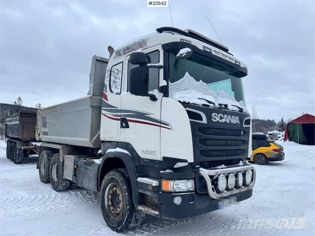Scania R580 6x4 Tipper Truck WATCH VIDEO Kiperi kamioni