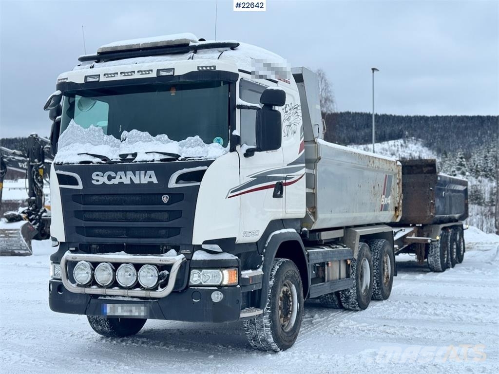 Scania R580 6x4 Tipper Truck WATCH VIDEO Kiperi kamioni