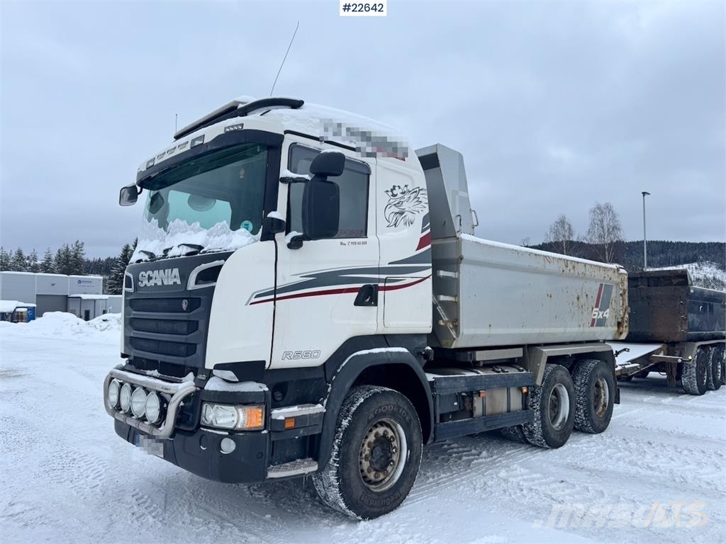 Scania R580 6x4 Tipper Truck WATCH VIDEO Kiperi kamioni