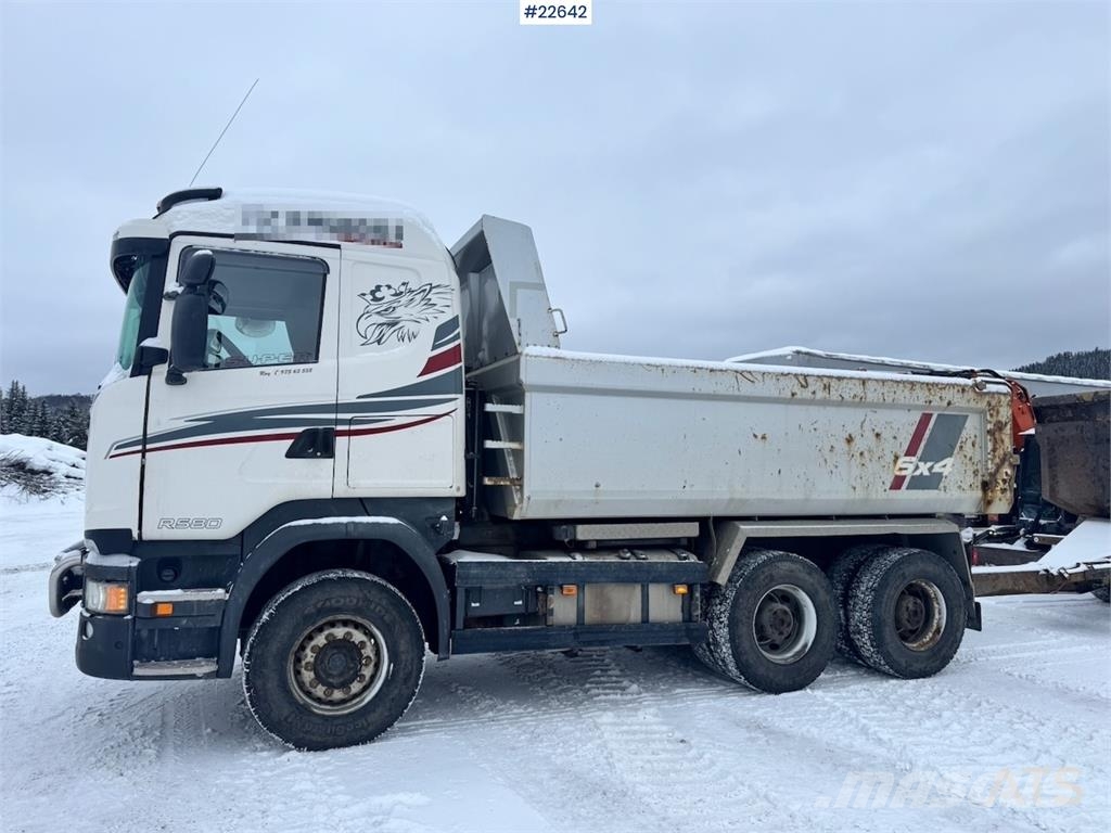 Scania R580 6x4 Tipper Truck WATCH VIDEO Kiperi kamioni