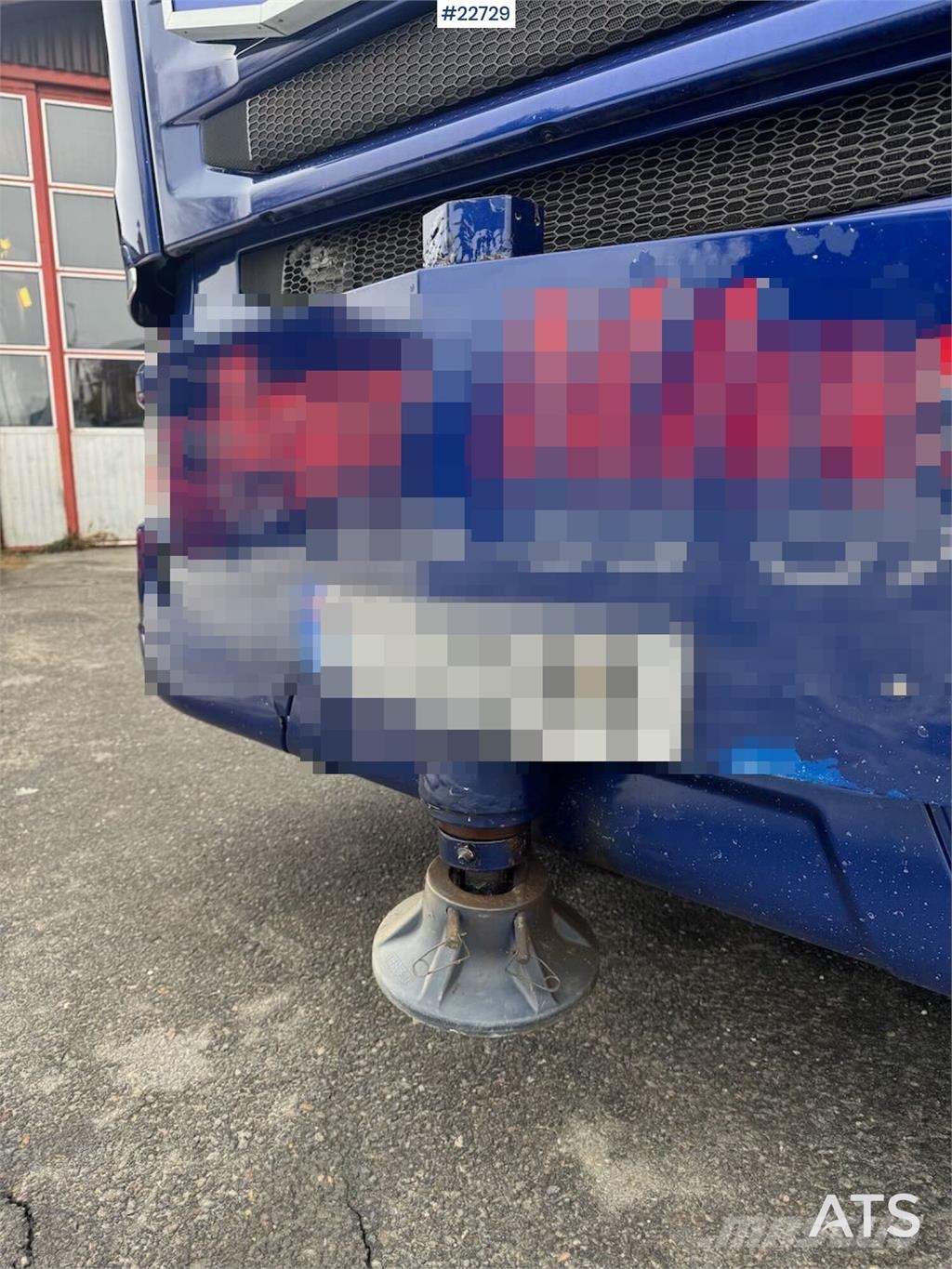 Scania R580 8x2 crane truck – 80 t/m Fassi crane with jib Kraanaga veokid