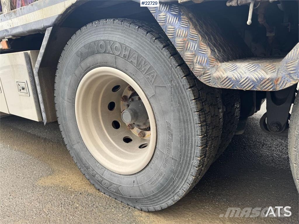 Scania R580 8x2 crane truck – 80 t/m Fassi crane with jib Kraanaga veokid