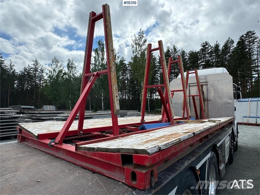 Scania R580 8x2 flatbed truck Camiones de cama baja