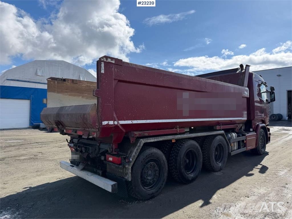 Scania R580 8x4 combi truck w/ new retarder, turntable an Camiones bañeras basculantes o volquetes