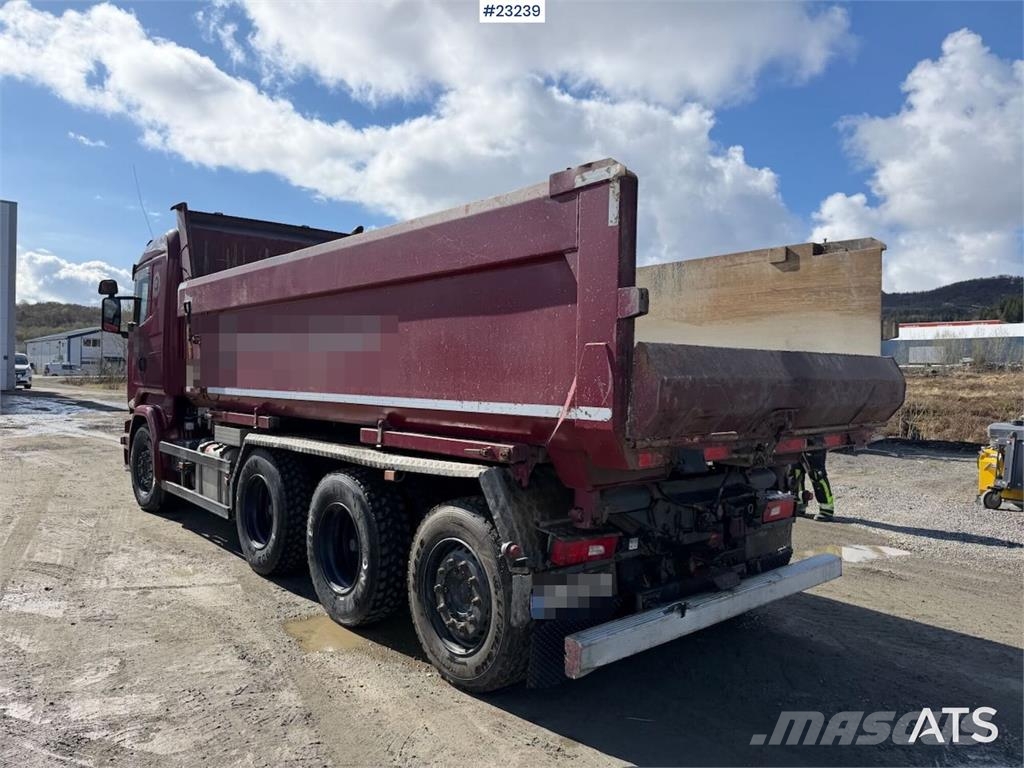 Scania R580 8x4 combi truck w/ new retarder, turntable an Camiones bañeras basculantes o volquetes