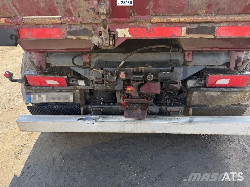 Scania R580 8x4 combi truck w/ new retarder, turntable an Camiones bañeras basculantes o volquetes