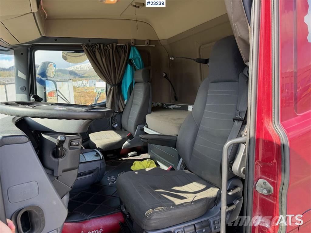 Scania R580 8x4 combi truck w/ new retarder, turntable an Camiones bañeras basculantes o volquetes