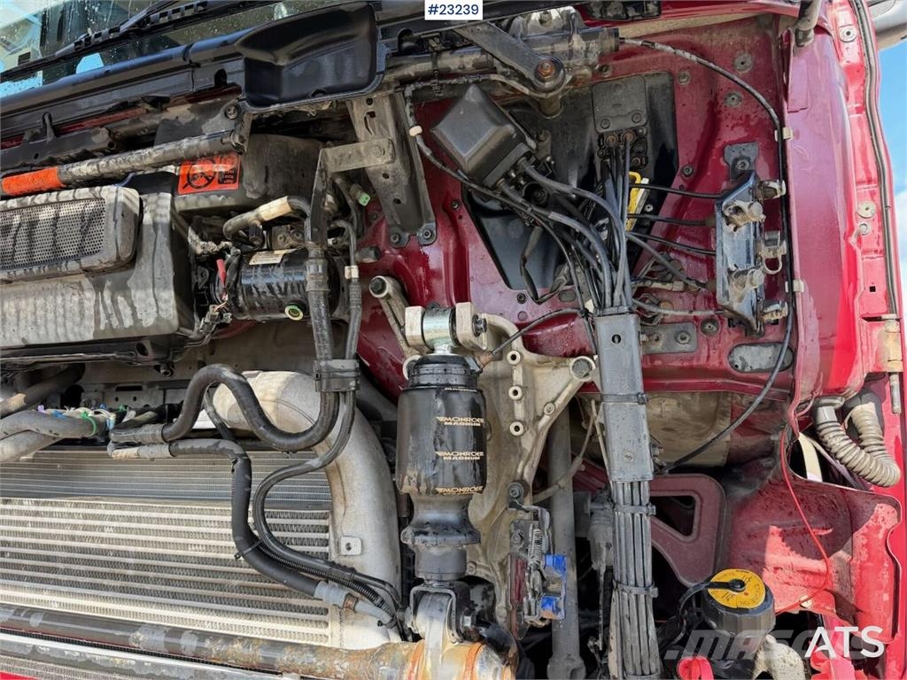 Scania R580 8x4 combi truck w/ new retarder, turntable an Camiones bañeras basculantes o volquetes