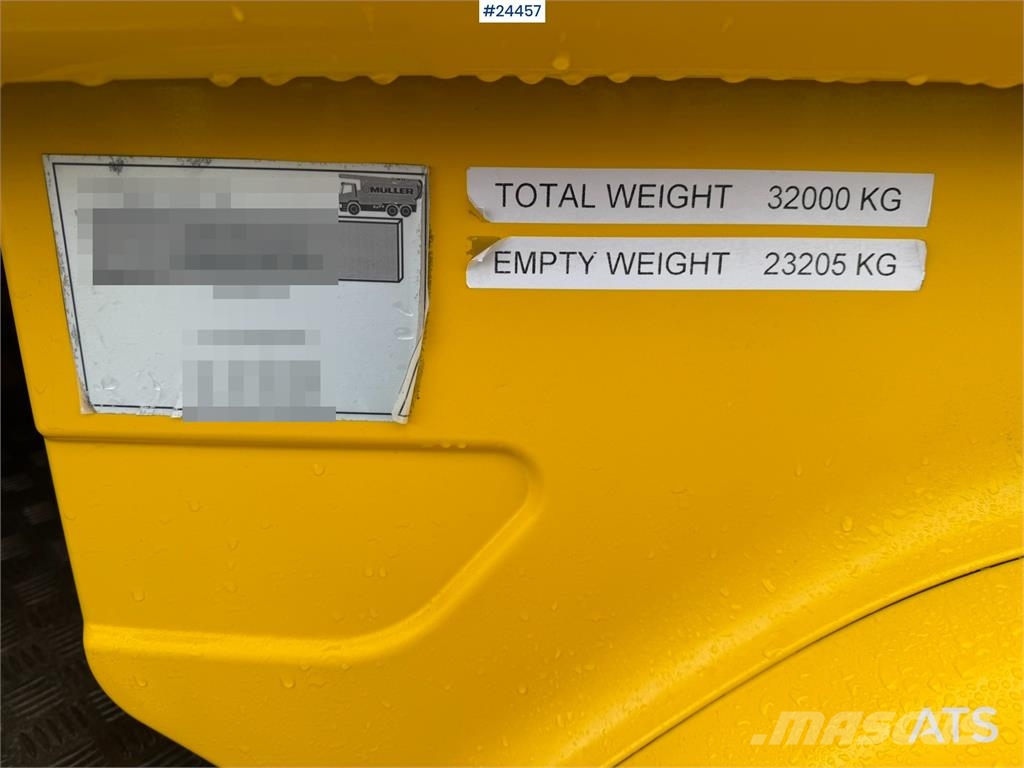 Scania R580 8x4 Combination Sewer Cleaning Truck – Snow P Комби / вакуум камиони