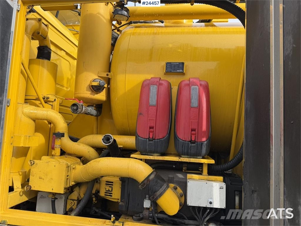 Scania R580 8x4 Combination Sewer Cleaning Truck – Snow P Комби / вакуум камиони