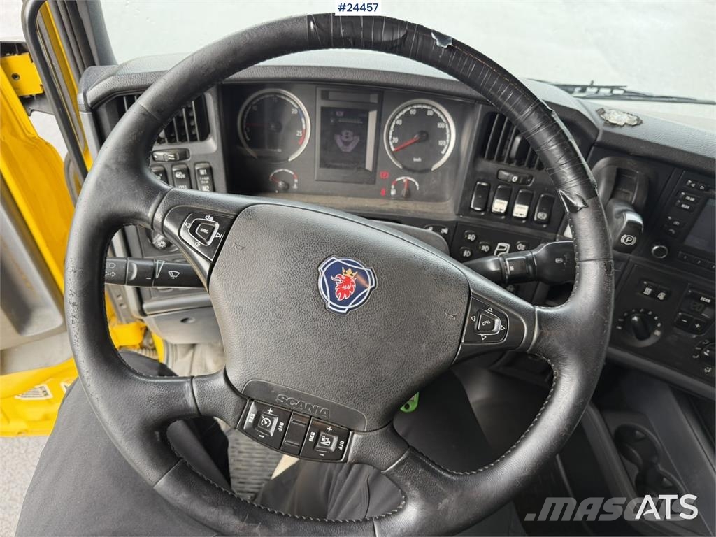 Scania R580 8x4 Combination Sewer Cleaning Truck – Snow P Комби / вакуум камиони