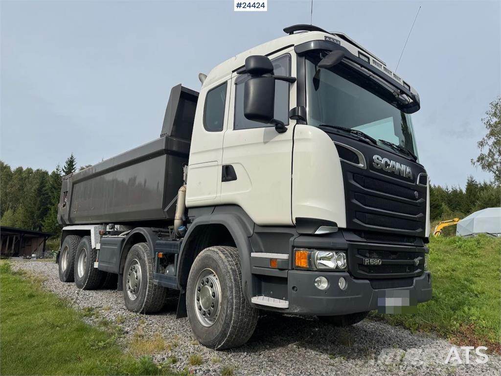 Scania R580 8x4 Tipper Truck – 88,000 km Tippbil