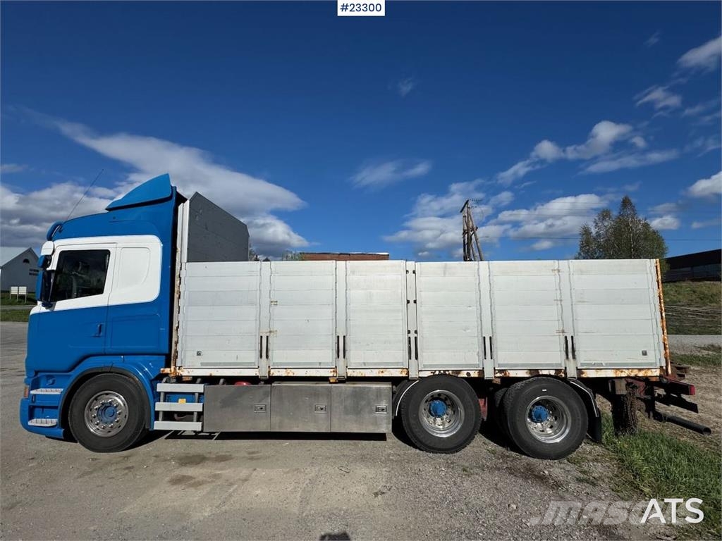 Scania R620 6x4 Planbil Camiones de cama baja