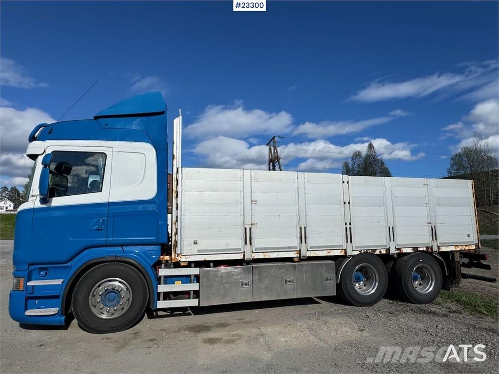 Scania R620 6x4 Planbil Camiones de cama baja