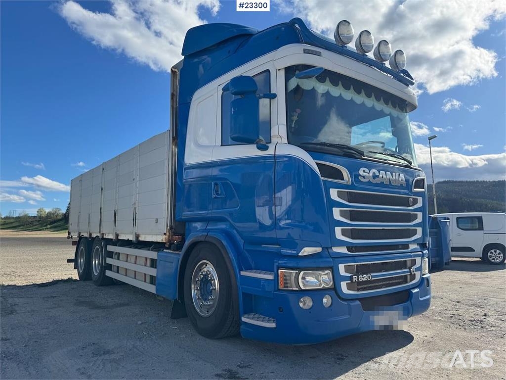 Scania R620 6x4 Planbil Camiones de cama baja