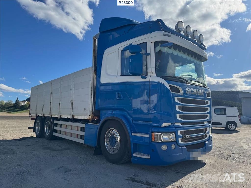 Scania R620 6x4 Planbil Camiones de cama baja