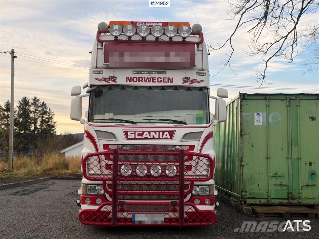 Scania R620 6x4 Tractor unit – Raised – Straight pipe Trekkvogner