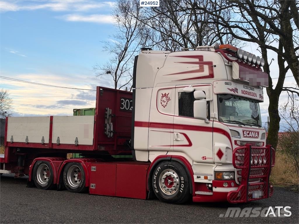 Scania R620 6x4 Tractor unit – Raised – Straight pipe Trekkvogner