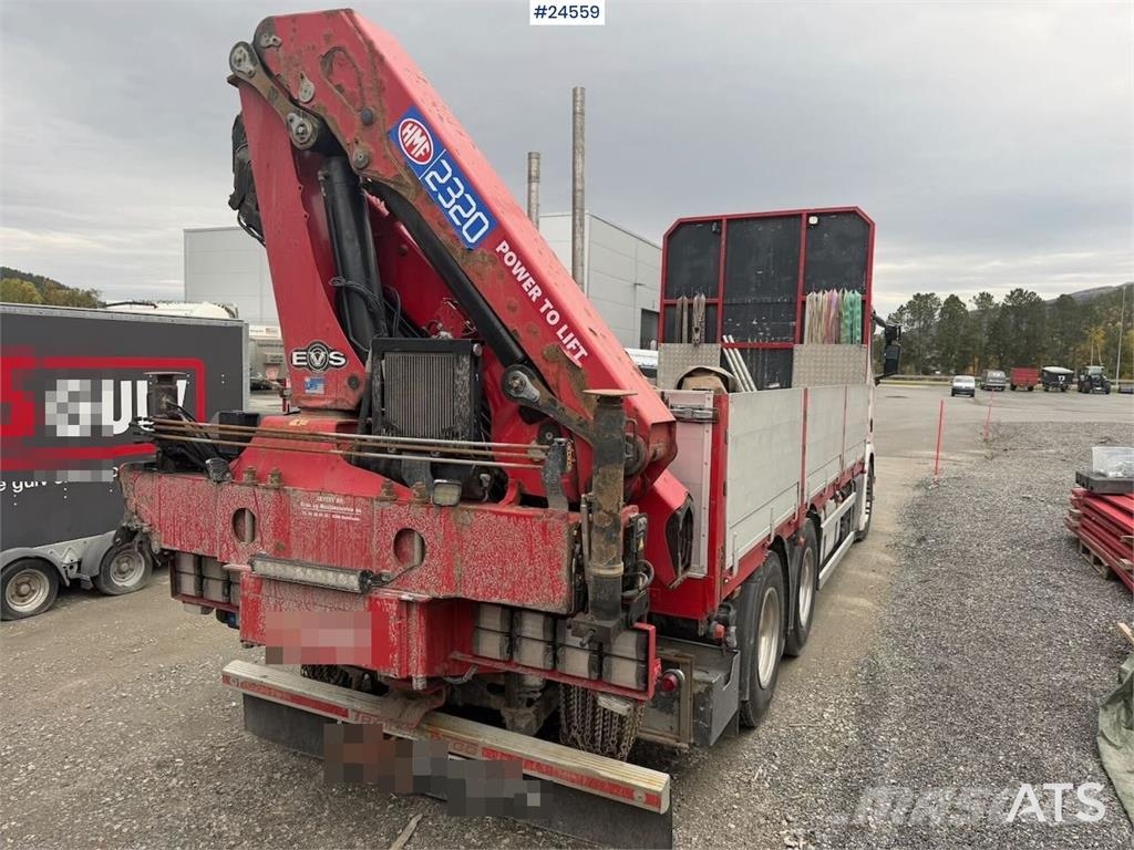 Scania R650 6x4 Crane truck – 23 tm HMF crane Kamioni sa kranom