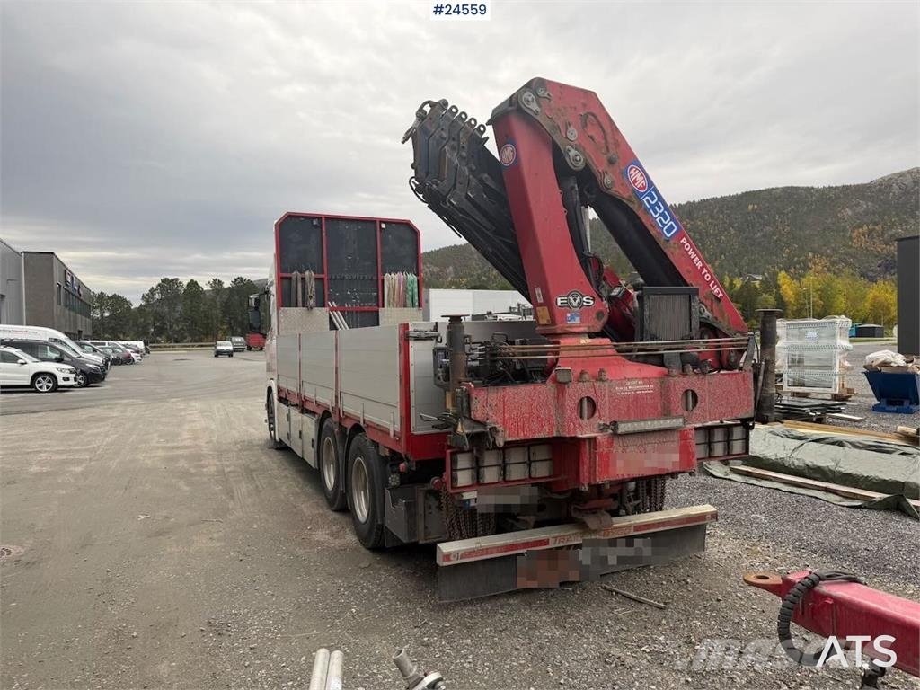 Scania R650 6x4 Crane truck – 23 tm HMF crane Kamioni sa kranom
