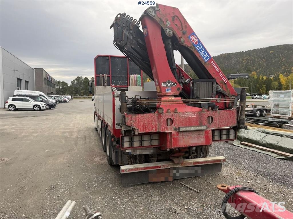 Scania R650 6x4 Crane truck – 23 tm HMF crane Kamioni sa kranom