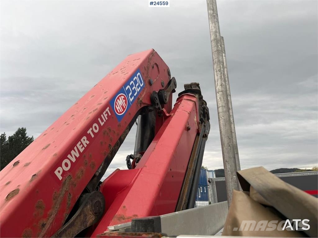 Scania R650 6x4 Crane truck – 23 tm HMF crane Kamioni sa kranom