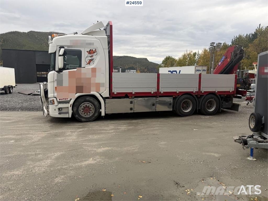 Scania R650 6x4 Crane truck – 23 tm HMF crane Kamioni sa kranom