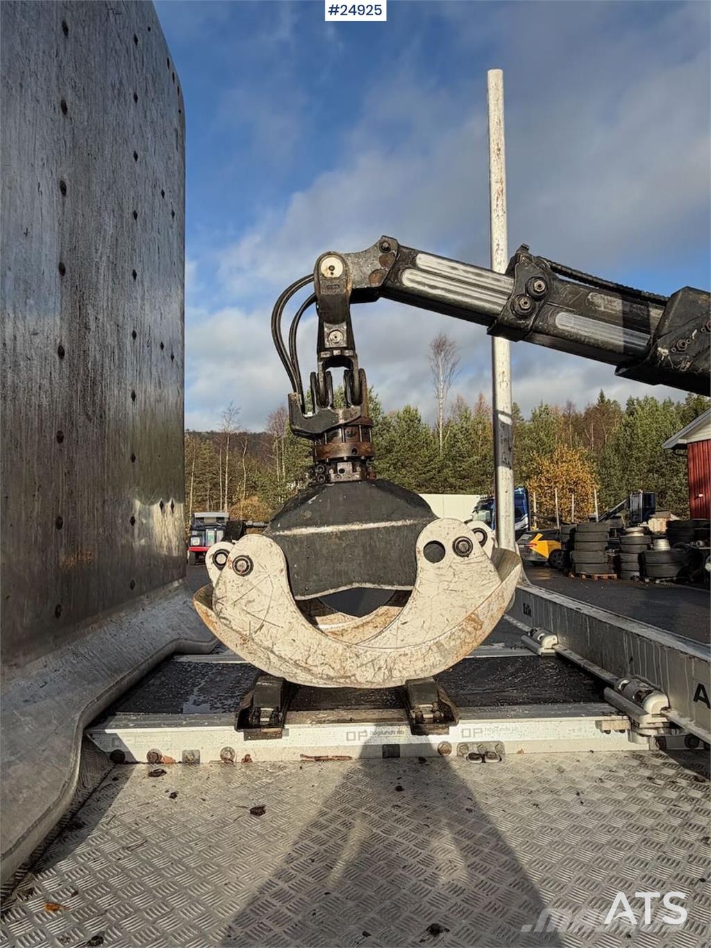 Scania R650 6x4 Timber truck – Palfinger M110L crane Miškovežių vilkikai