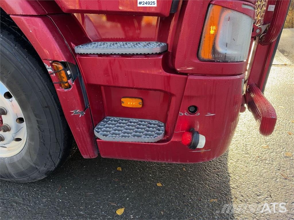Scania R650 6x4 Timber truck – Palfinger M110L crane Miškovežių vilkikai