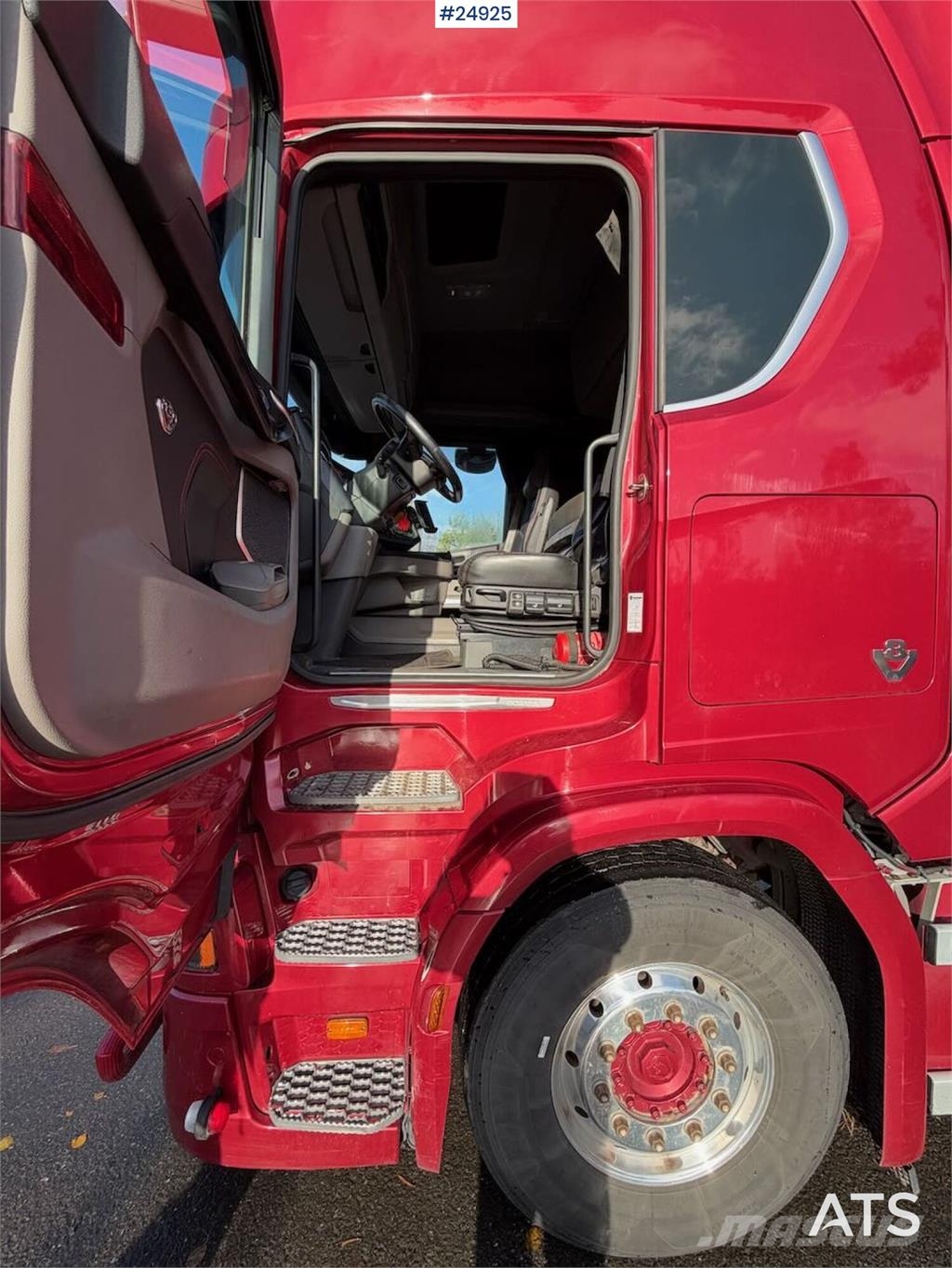 Scania R650 6x4 Timber truck – Palfinger M110L crane Miškovežių vilkikai