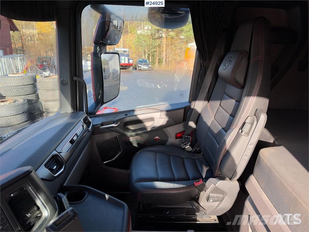 Scania R650 6x4 Timber truck – Palfinger M110L crane Miškovežių vilkikai