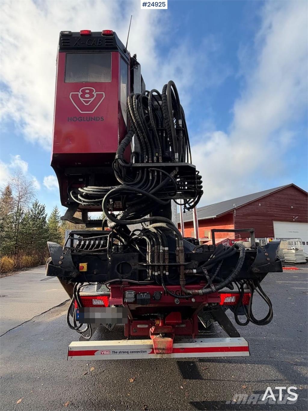 Scania R650 6x4 Timber truck – Palfinger M110L crane Miškovežių vilkikai