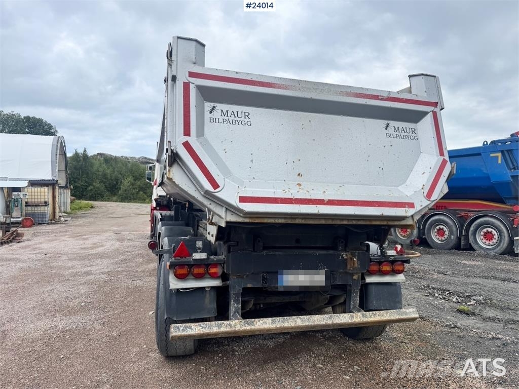 Scania R650 6x4 Tractor Unit with Maur Tipping Semi-Trail Vetopöytäautot