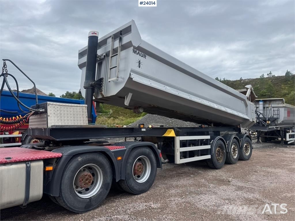 Scania R650 6x4 Tractor Unit with Maur Tipping Semi-Trail Vetopöytäautot