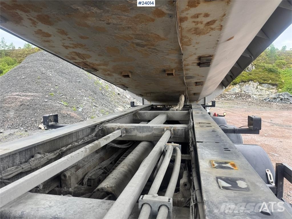 Scania R650 6x4 Tractor Unit with Maur Tipping Semi-Trail Vetopöytäautot
