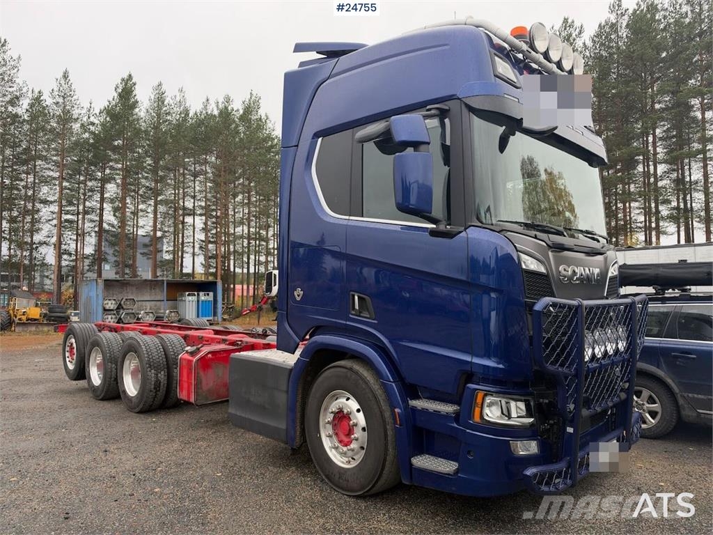 Scania R650 Tridem Chassis Châssis cabine