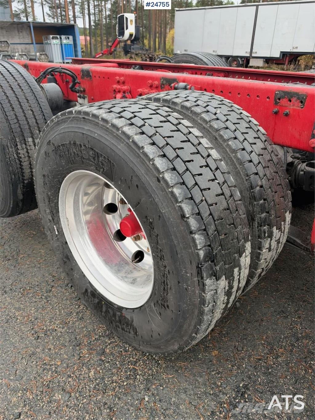 Scania R650 Tridem Chassis Châssis cabine