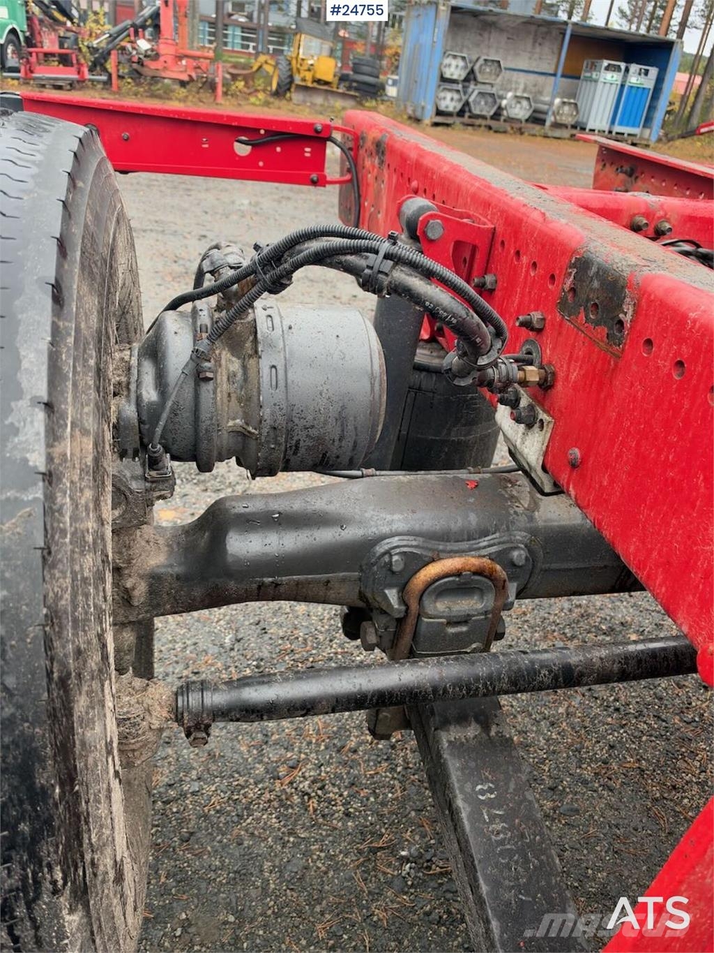 Scania R650 Tridem Chassis Châssis cabine